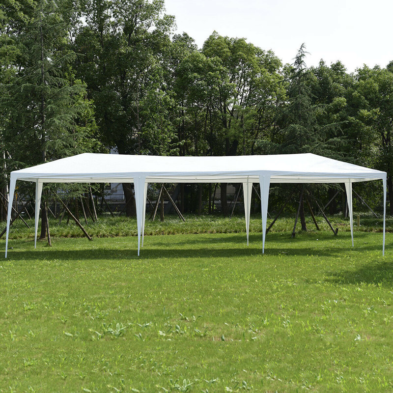 Costway 30 Ft. W x 10 Ft. D Steel Party Tent & Reviews Wayfair